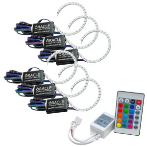 Mazda 3 Headlight Halo Kit - ORACLE Lighting - Simple Controller - ColorSHIFT - `04-`09